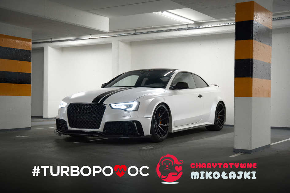 Charytatywne Mikołajki - wygraj kultowe Audi S5! Dołącz i wesprzyj szczytny cel