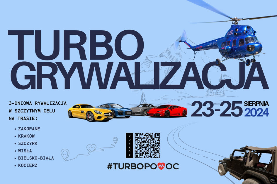 Turbo Grywalizacja 2024: Motoryzacyjna przygoda z misją charytatywną